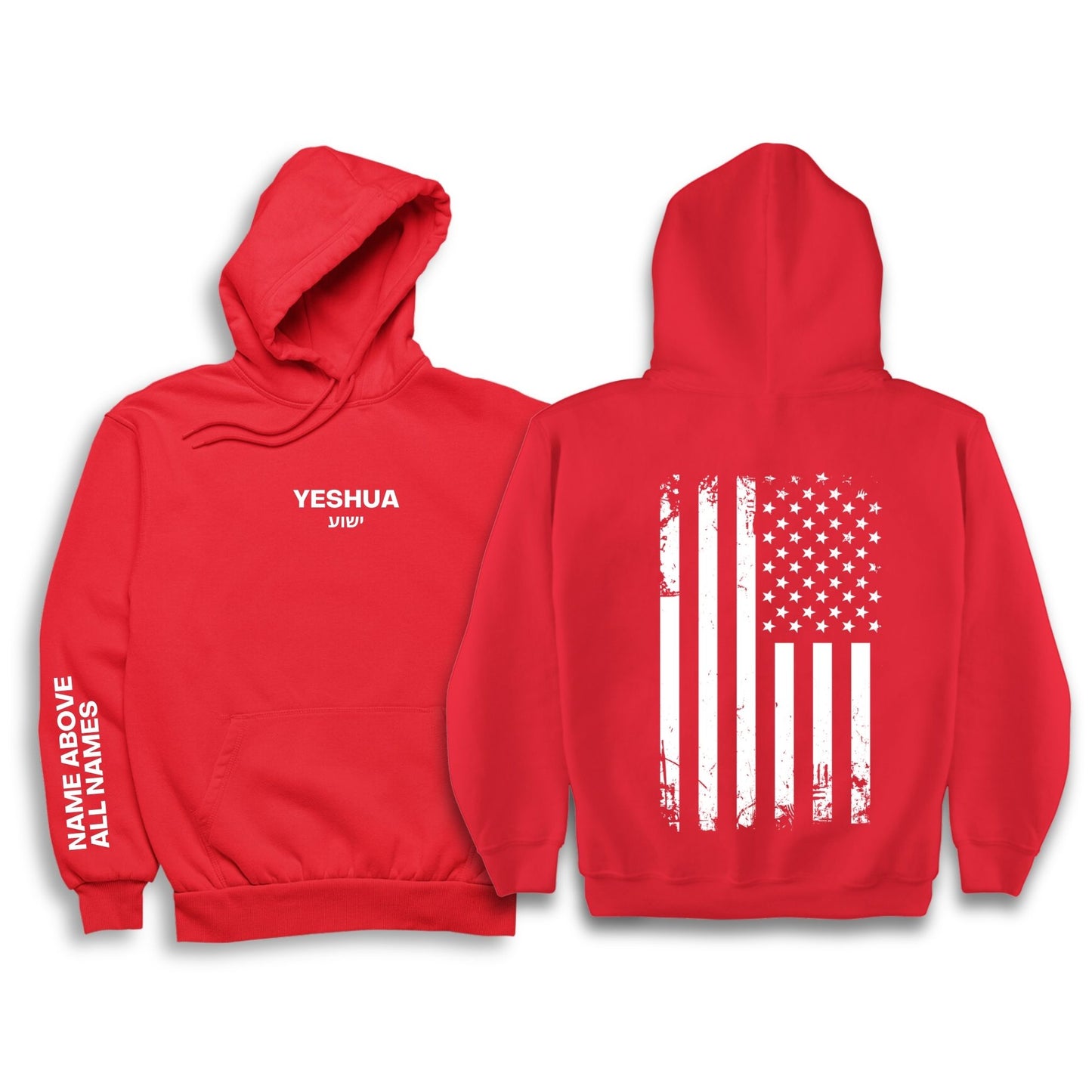 YESHUA FLAG HOODIE