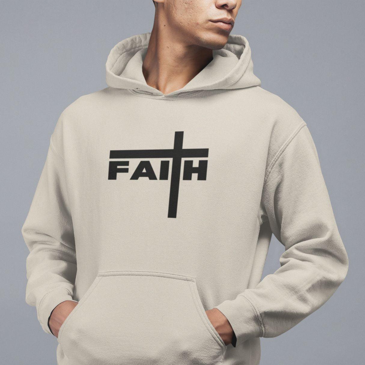 FAITH CROSS HOODIE