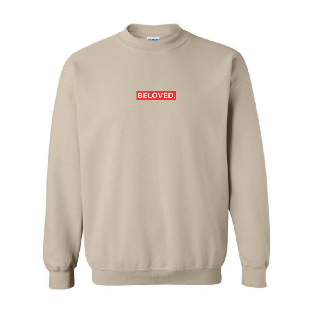 BELOVED. CREWNECK