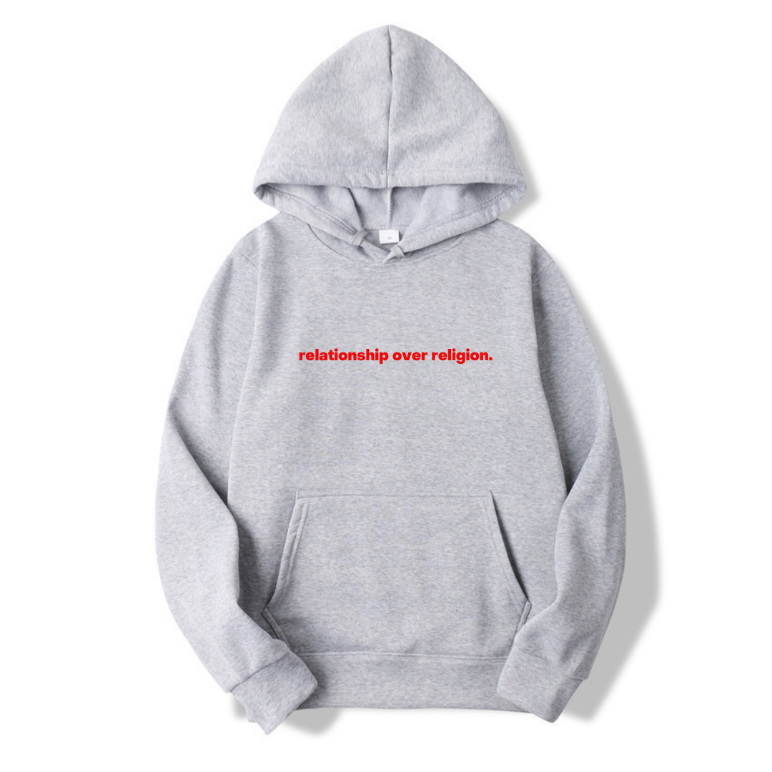 RELATIONSHIP OVER RELIGION HOODIE
