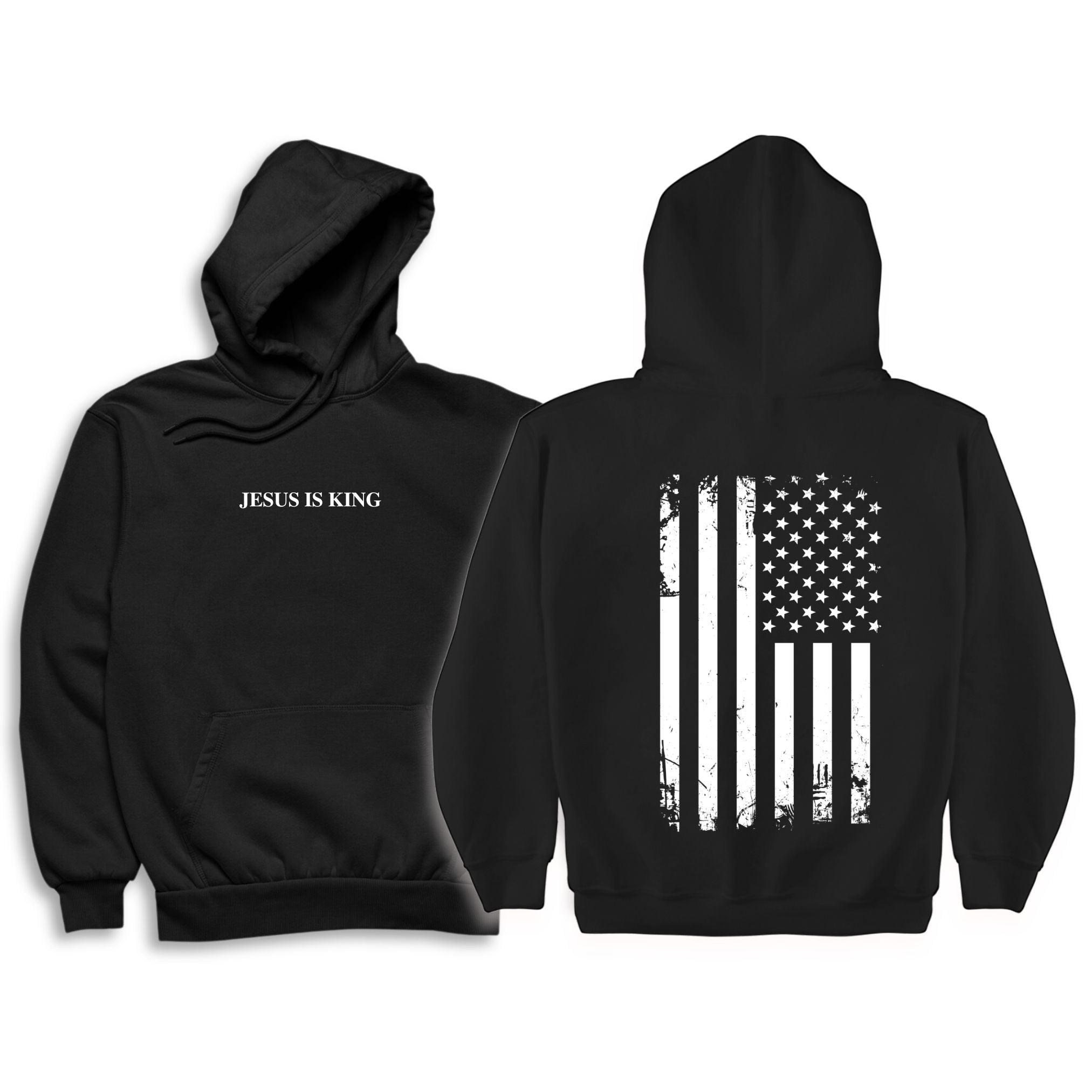 FLAG Jesus Is King Hoodie