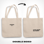 Load image into Gallery viewer, Yeshua Name Above All | Double-Sided Tote Bag
