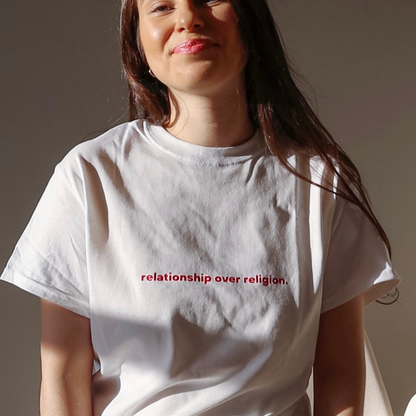 RELATIONSHIP OVER RELIGION TEE