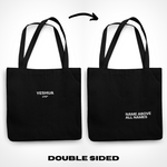 Load image into Gallery viewer, Yeshua Name Above All | Double-Sided Tote Bag
