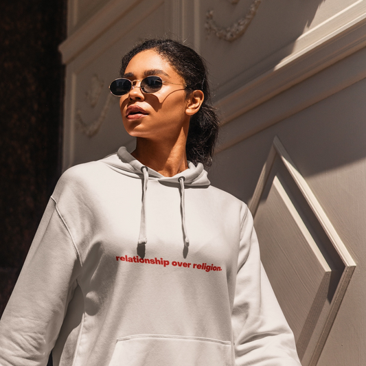 RELATIONSHIP OVER RELIGION HOODIE