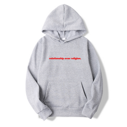 RELATIONSHIP OVER RELIGION HOODIE