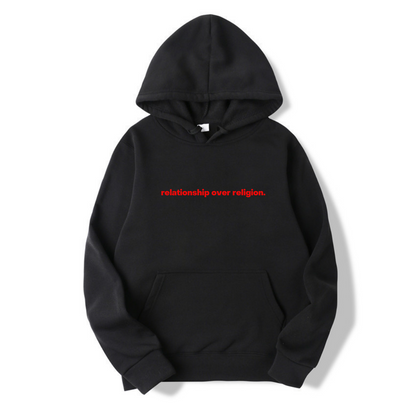 RELATIONSHIP OVER RELIGION HOODIE